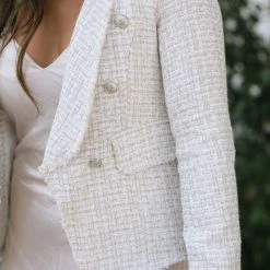 Fore Collection Arabella Tweed Blazer