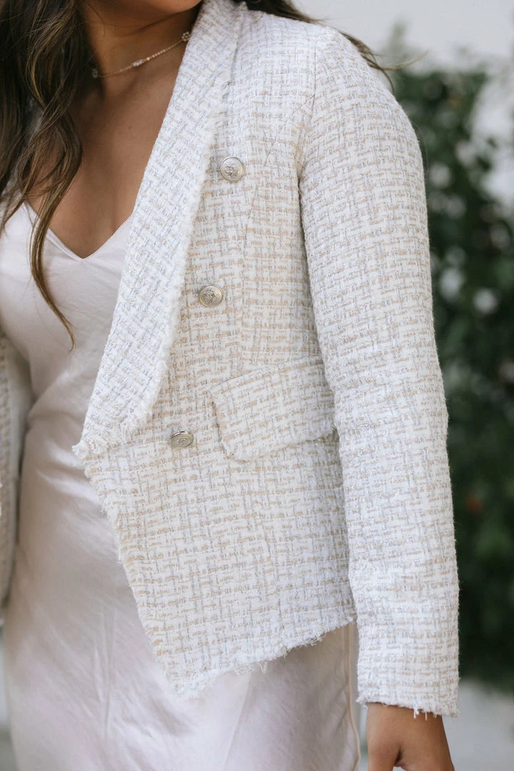 Fore Collection Arabella Tweed Blazer
