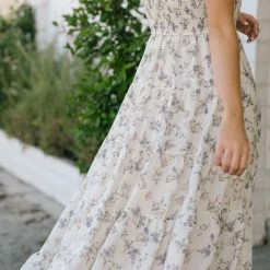 Storia Christina Smocked Maxi Dress