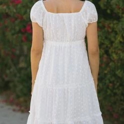 In Loom Camille Tiered Eyelet Dress