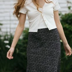 Paper Crane Blanca Buttoned Shirt Set