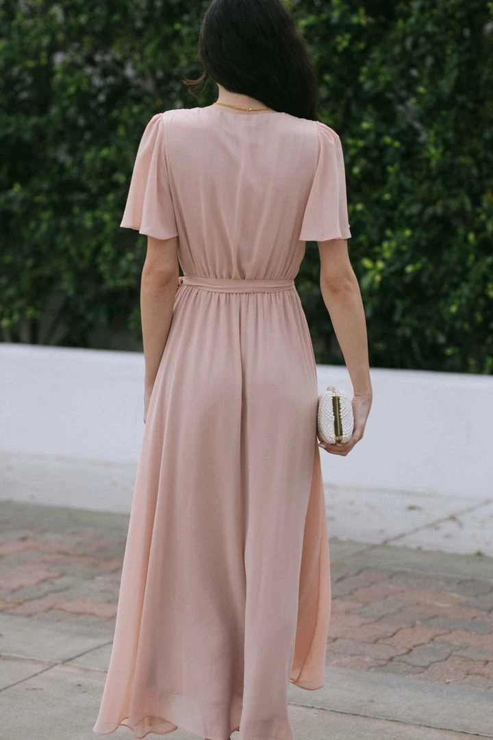 Soieblu Bridal Danielle Surplice Wrap Dress