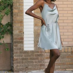 Fore Collection Cheryl Mini Slip Dress Clothing