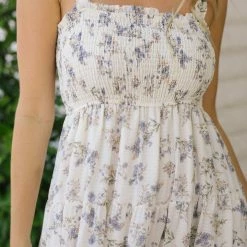 Storia Christina Smocked Maxi Dress