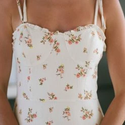 Audrey 3+1 Cameron Sweetheart Mini Dress Clothing