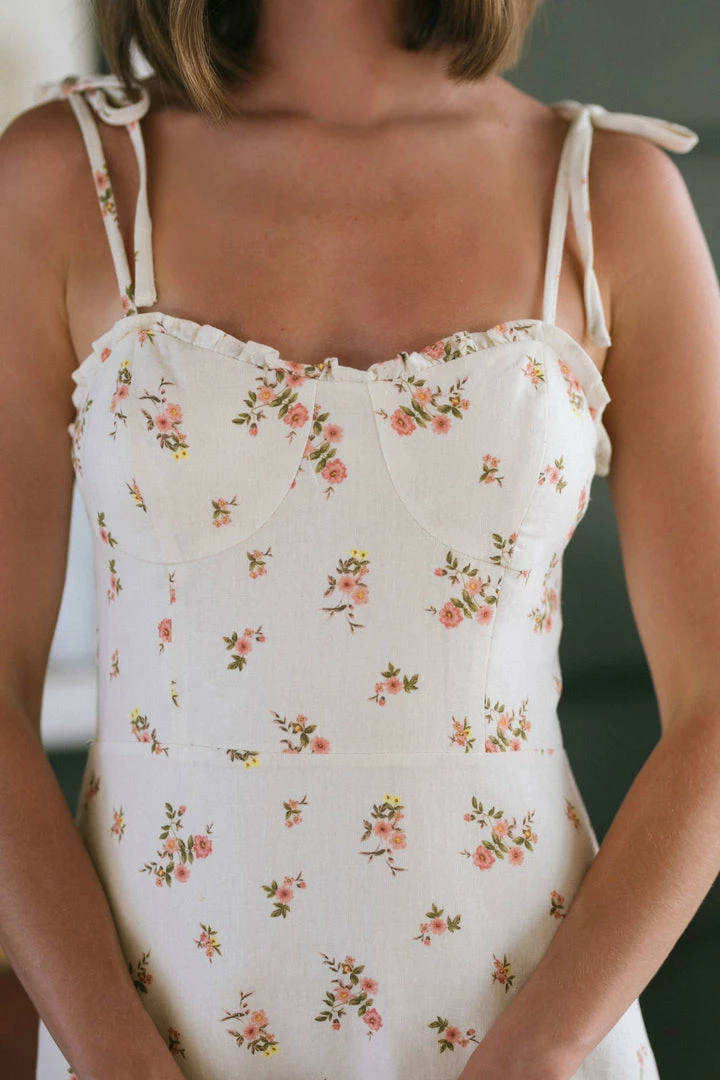 Audrey 3+1 Cameron Sweetheart Mini Dress Clothing