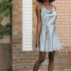 Fore Collection Cheryl Mini Slip Dress Clothing