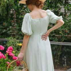 Aakaa Aspen Buttoned Midi Dress