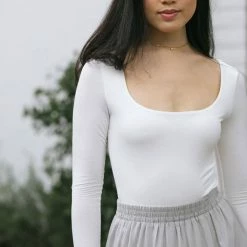 Final Touch Ember Square Neck Bodysuit