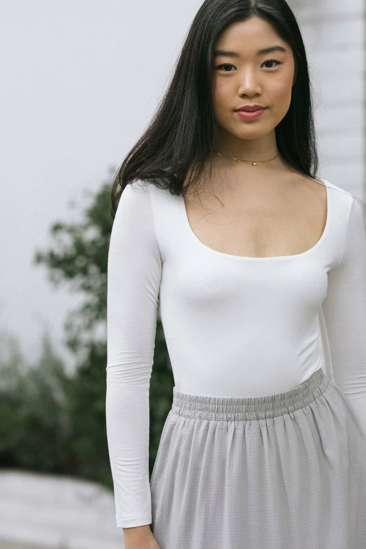 Final Touch Ember Square Neck Bodysuit