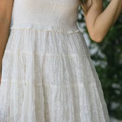 Emory Park Carol Smocked Mini Dress