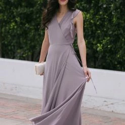 Soieblu Emily Wrap Maxi Dress