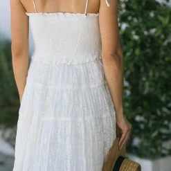 Emory Park Carol Smocked Mini Dress