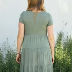 RK Apparel Maternity Kara Tiered Dress