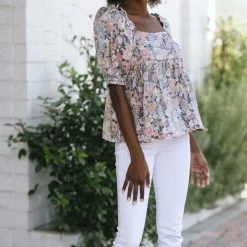 Polagram Clothing Cynthia Babydoll Blouse