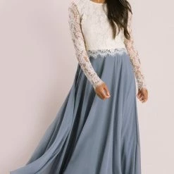 Lucy Paris Bridal Petite Amelia Full Maxi Skirt