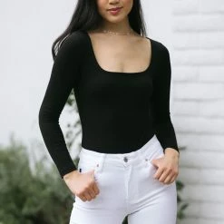 Final Touch Ember Square Neck Bodysuit