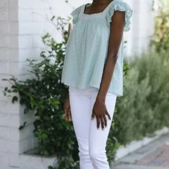 In Loom Kate Square Neck Top Clothing