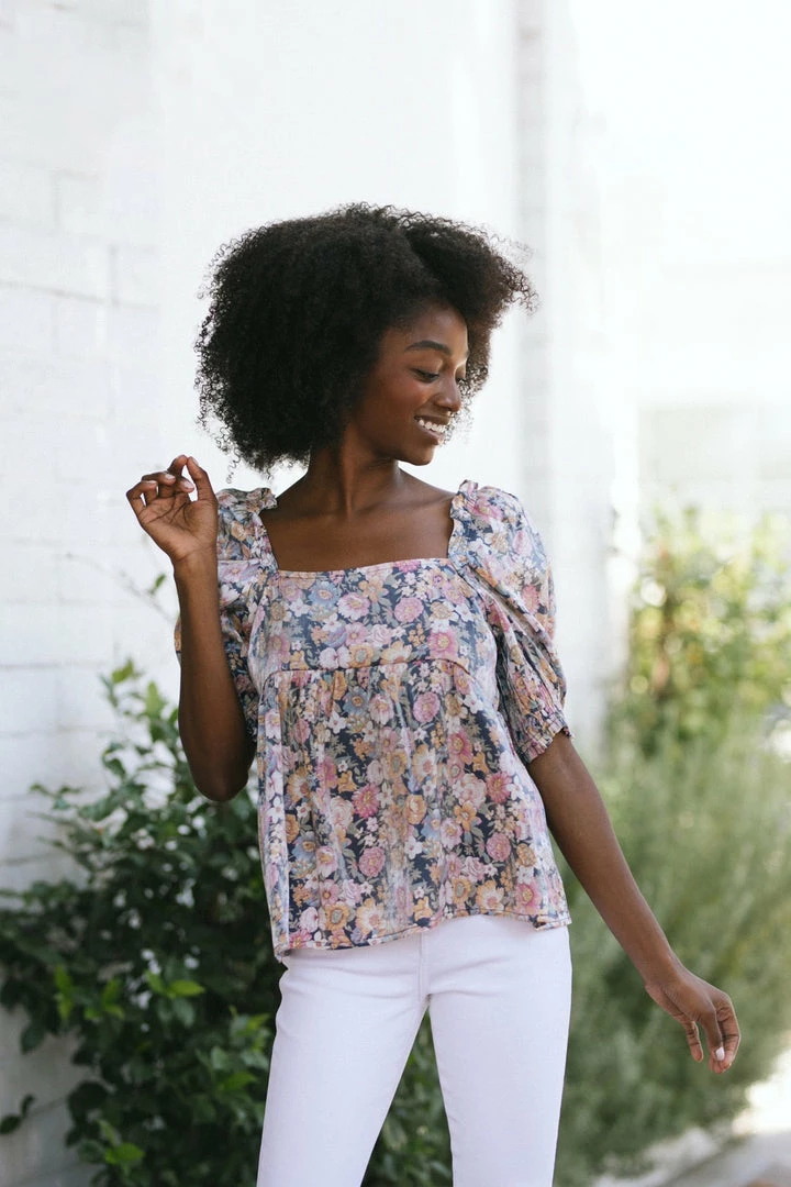 Polagram Clothing Cynthia Babydoll Blouse