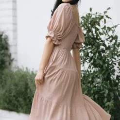 Mittoshop Madison Dotted Midi Dress Best Sellers