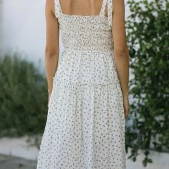 Storia Celeste Tie Shoulder Dress