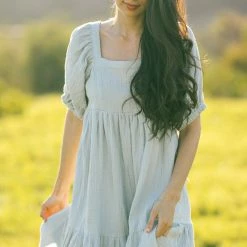 In Loom Melissa Babydoll Mini Dress