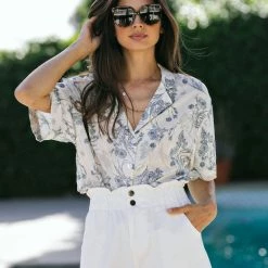 She + Sky Courtney Pull-On Shorts