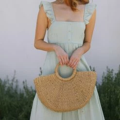 Blu Pepper Sara Buttoned Tiered Dress Clothing