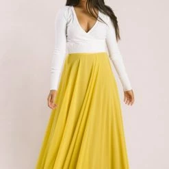 Lucy Paris Bridal Petite Amelia Full Maxi Skirt