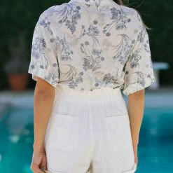 She + Sky Courtney Pull-On Shorts