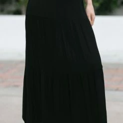 Final Touch Geneva Tiered Maxi Skirt