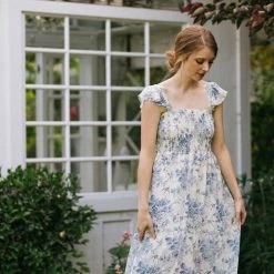 Sundayup Brianna Smocked Tank Dress