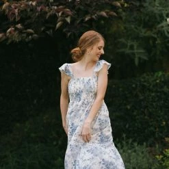 Sundayup Brianna Smocked Tank Dress