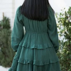 & Merci Ingrid Smocked Mini Dress Clothing