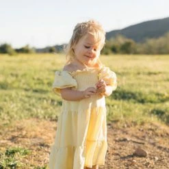 & Merci Kids Mini Paige Tiered Dress