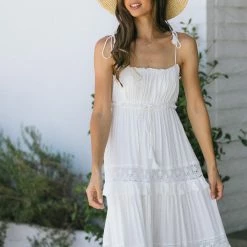 Day + Moon Demi Tie Shoulder Dress