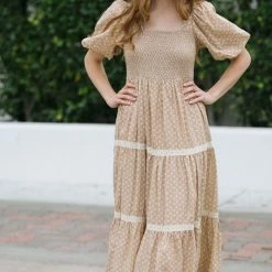 In Loom Heidi Puff Sleeve Square Neck Dress Best Sellers