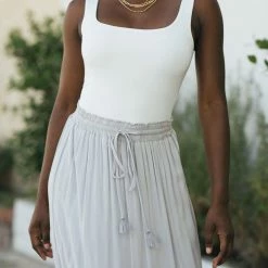 Final Touch Olivia Square Neck Bodysuit