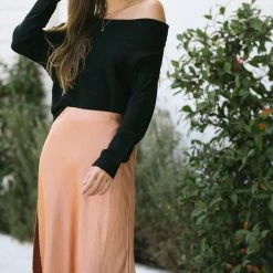 Style Melody Spencer Off Shoulder Sweater Clothing