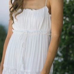 Day + Moon Demi Tie Shoulder Dress