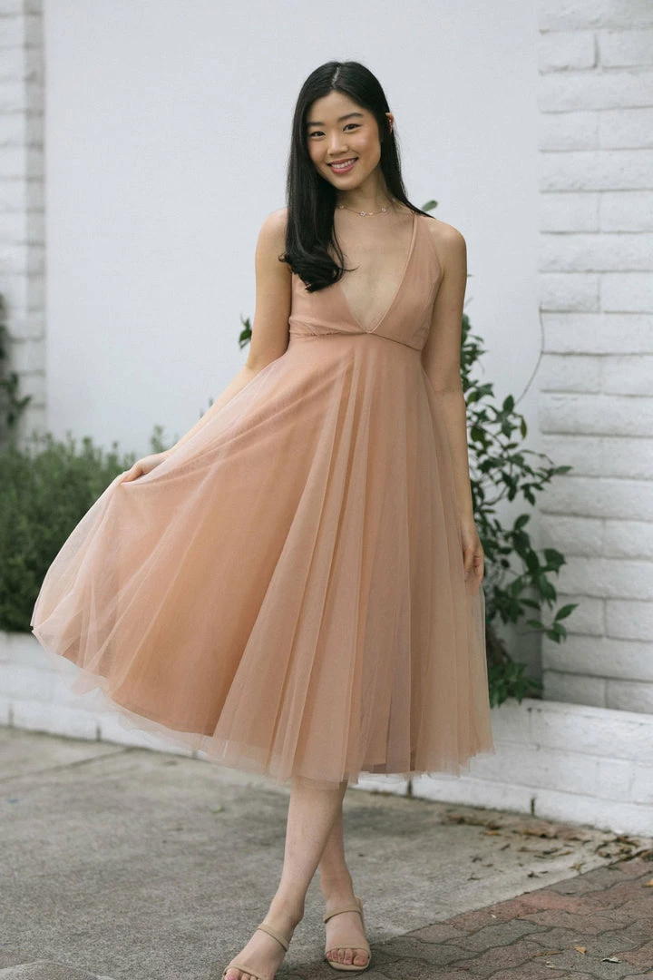 Mable Grace Tulle Midi Dress Bridal