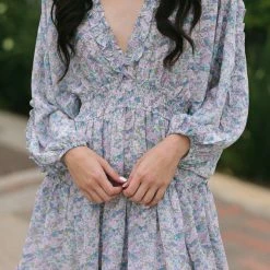 Storia Joelle Ruffle Mini Dress