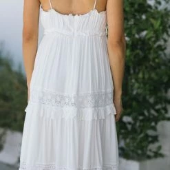 Day + Moon Demi Tie Shoulder Dress