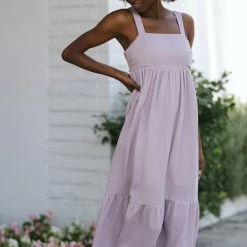 In Loom Maternity Friendly Brooklyn Babydoll Midi Dress