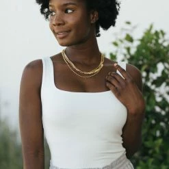 Final Touch Olivia Square Neck Bodysuit