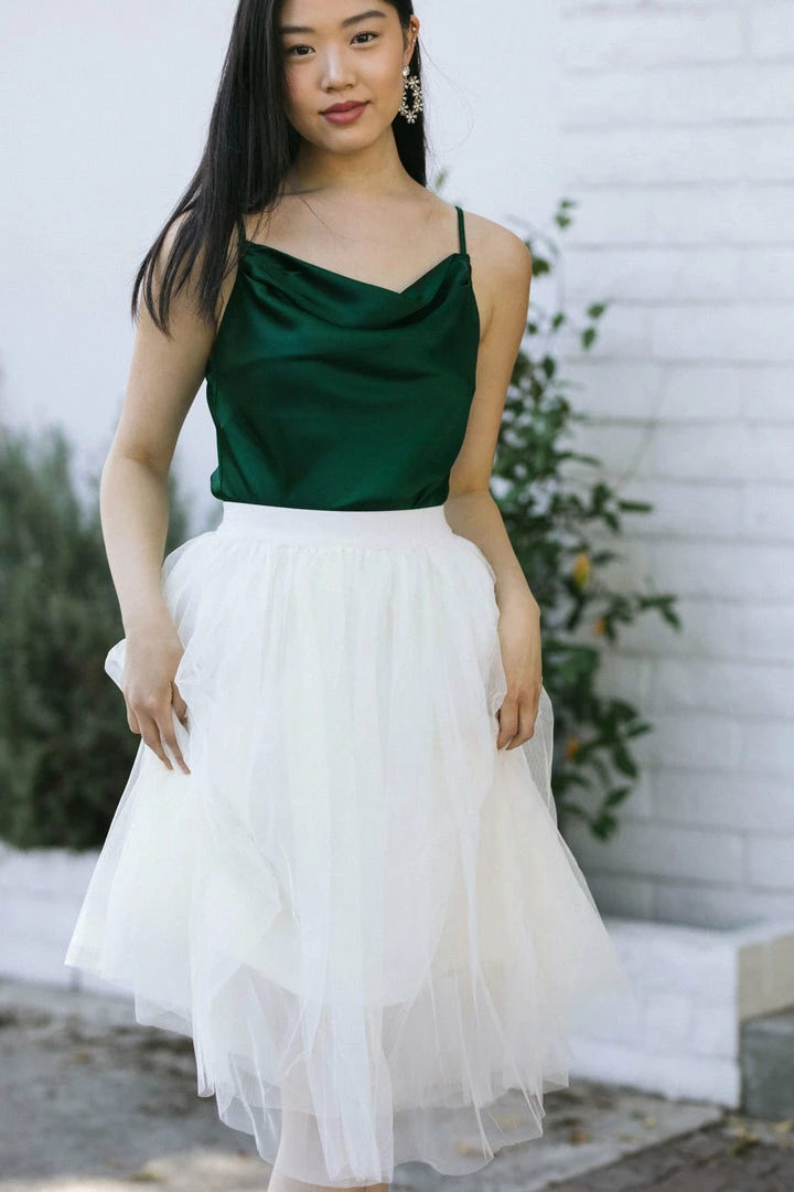 Dress Forum Kira Cowl Neck Bodysuit Clothing