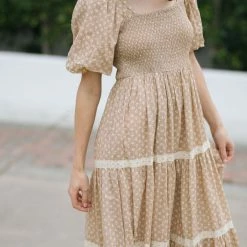In Loom Heidi Puff Sleeve Square Neck Dress Best Sellers