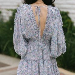 Storia Joelle Ruffle Mini Dress