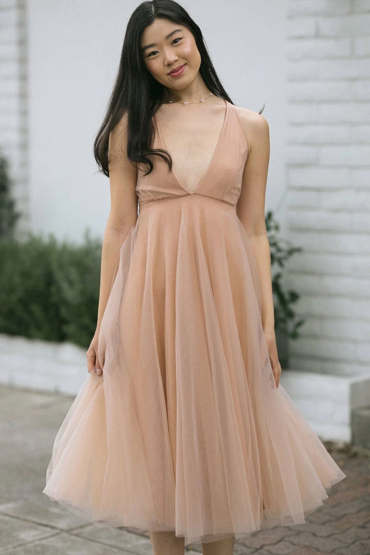 Mable Grace Tulle Midi Dress Bridal