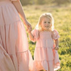 & Merci Kids Mini Paige Tiered Dress